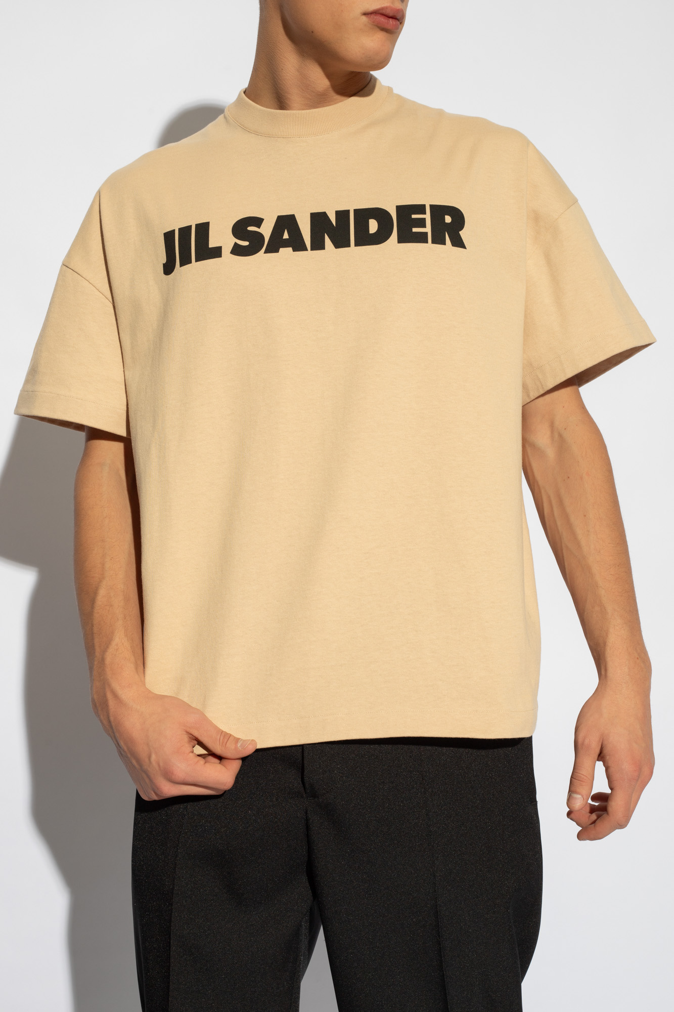 ☆JIL SANDER LOGO T-SHIRT ロゴ オーバーサイズ Tシャツ (Jil